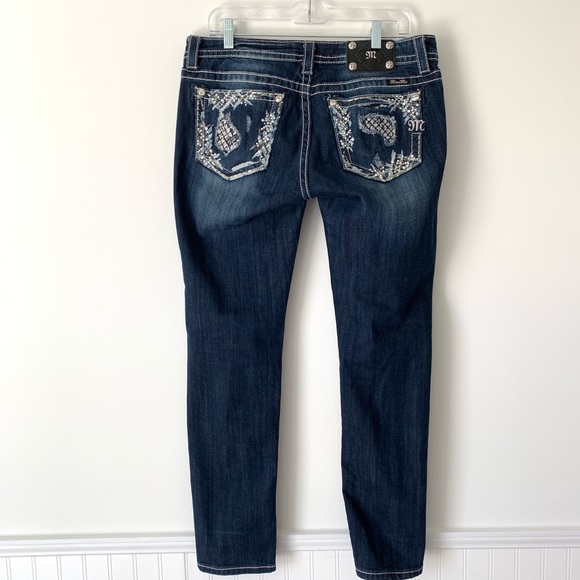 Miss Me Denim - Miss Me Signature Skinny Jeans Size 32 Embellish